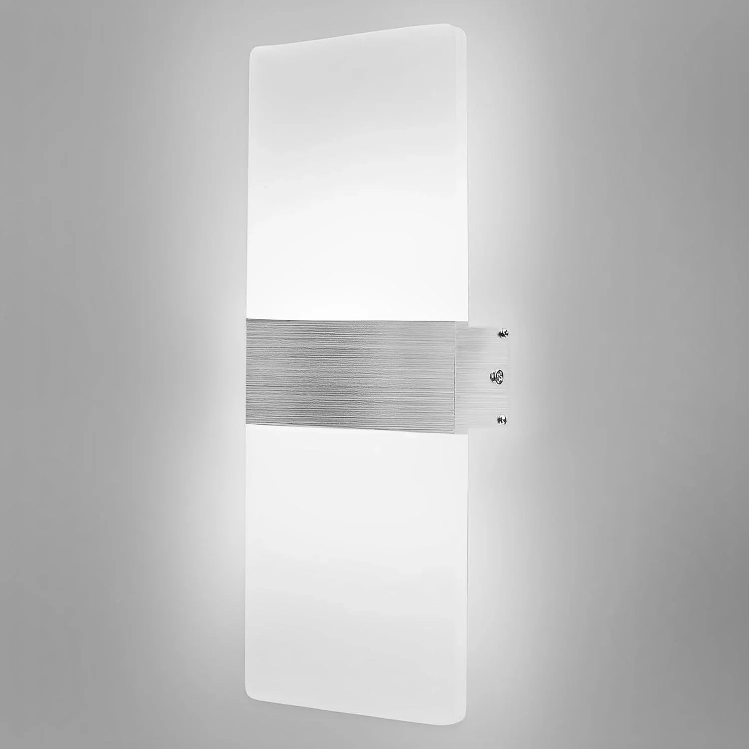 Modern LED Acrylic Wall Lamp 12W Cold White Light - Gomix Brands Outlet
